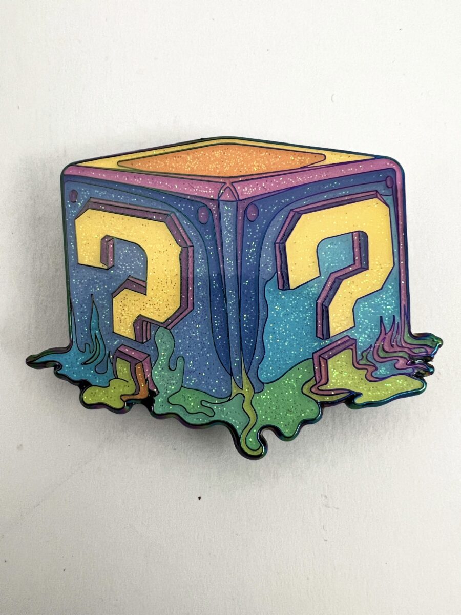 Super Suwannee Power Up - Pin - Mystery Box, Rainbow Anodized