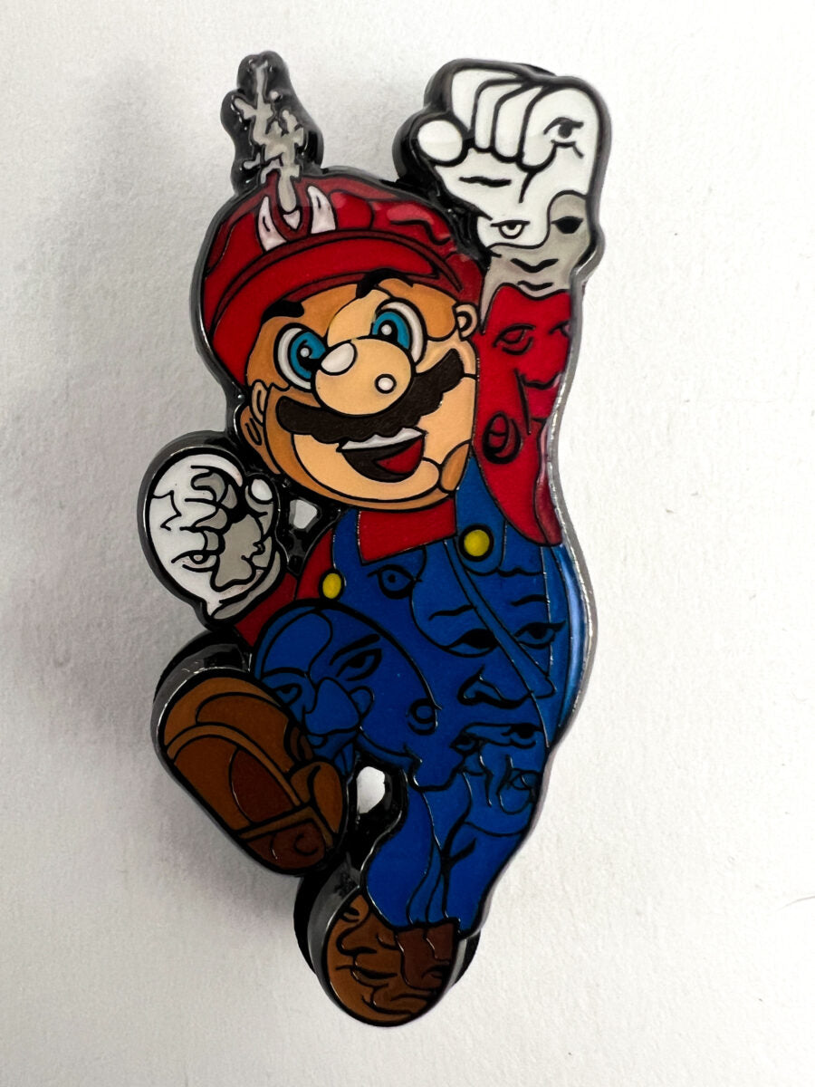 Super Suwannee Power Up - Pin - Mario, Video Game