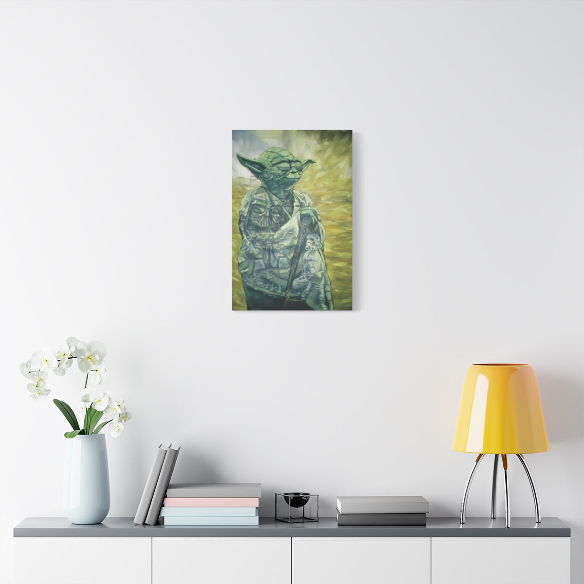 The Force is You 16″ x 24″ (Vertical) / 1.25" wall view