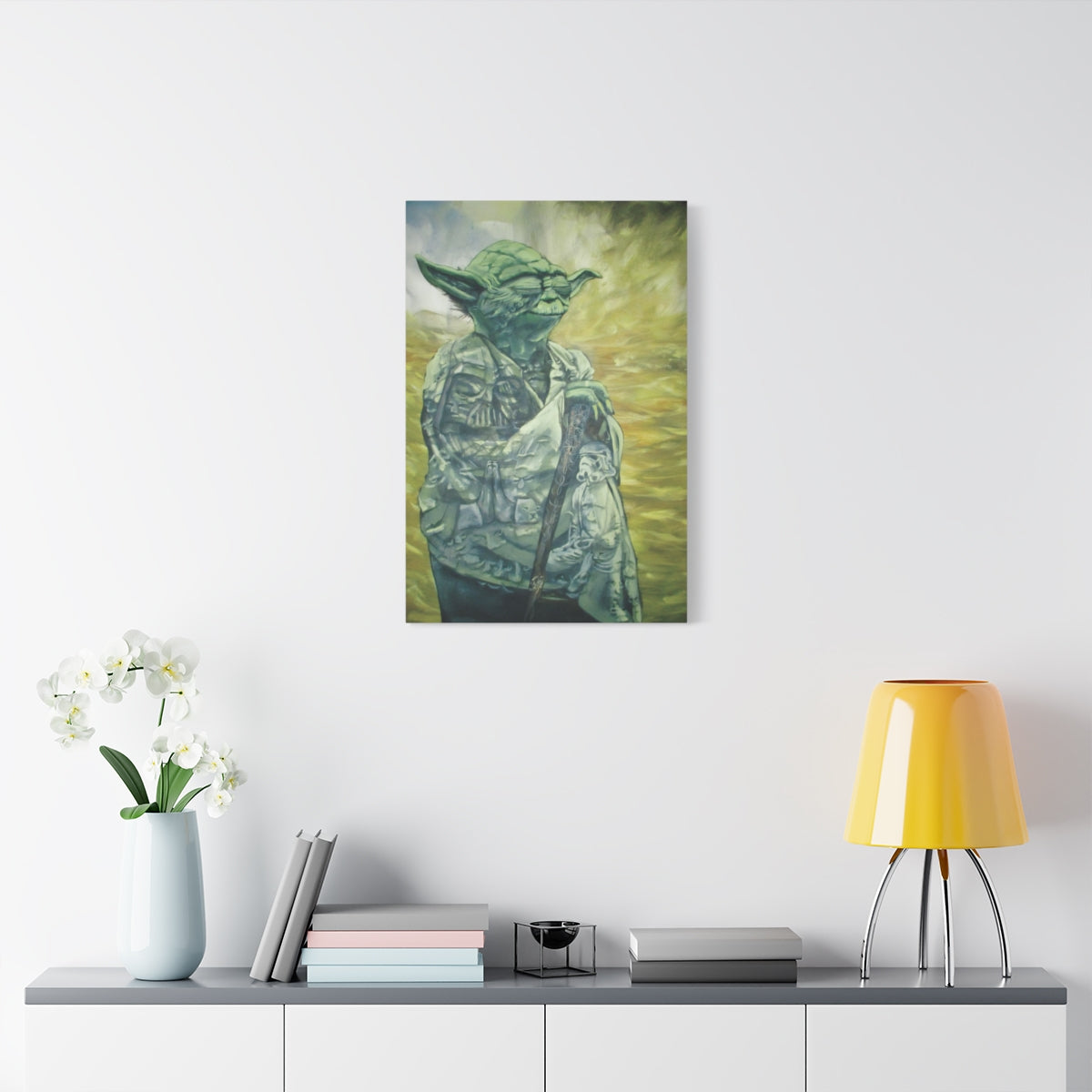 The Force is You 20″ x 30″ (Vertical) / 1.25" wall view