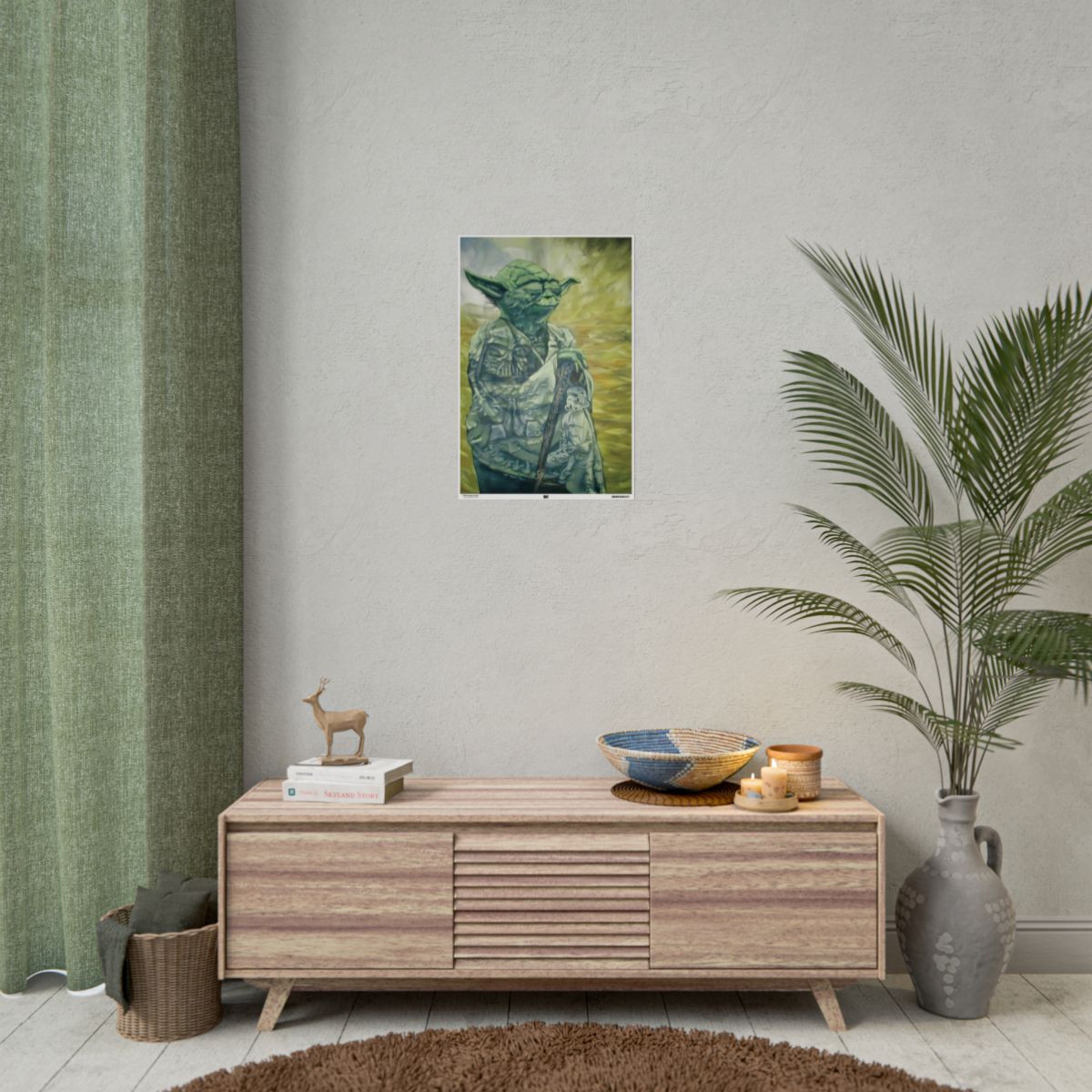 The Force is You 16″ x 24″ (Vertical) / Semi Glossy wall view