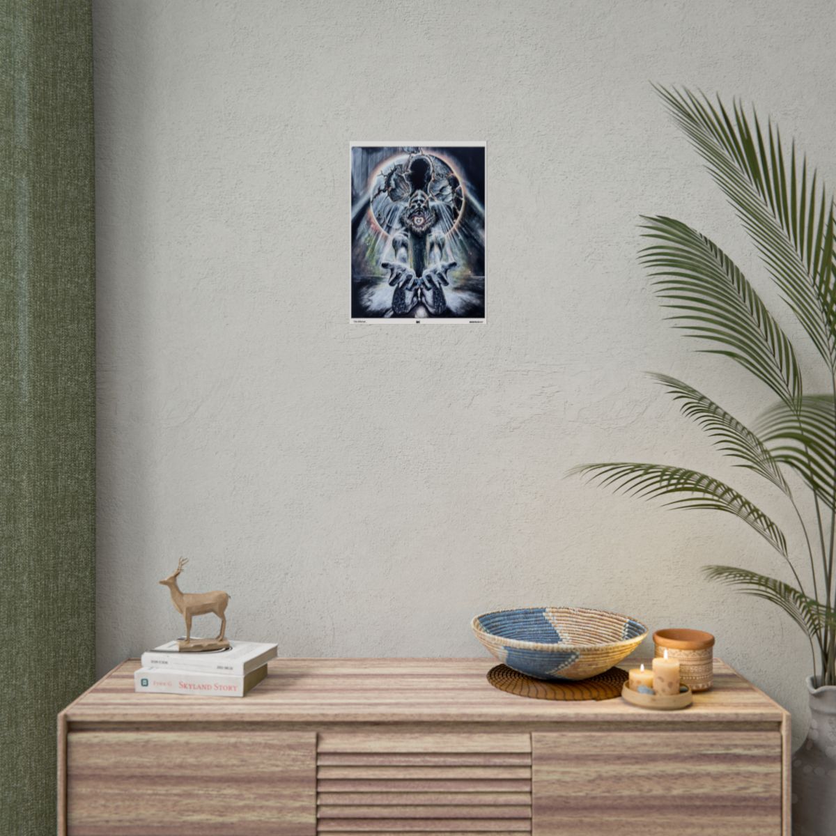 The Offering 12" x 16" (Vertical) / Semi Glossy wall view