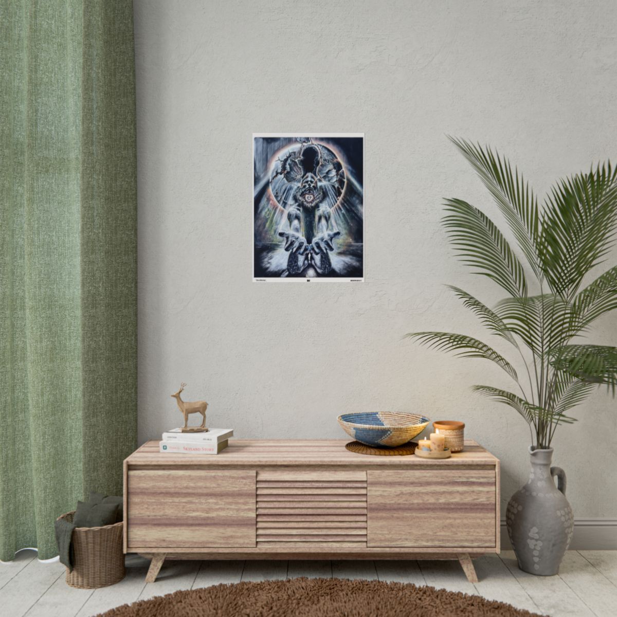 The Offering 18″ x 24″ (Vertical) / Matte wall view