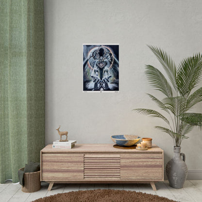 The Offering 18″ x 24″ (Vertical) / Semi Glossy wall view