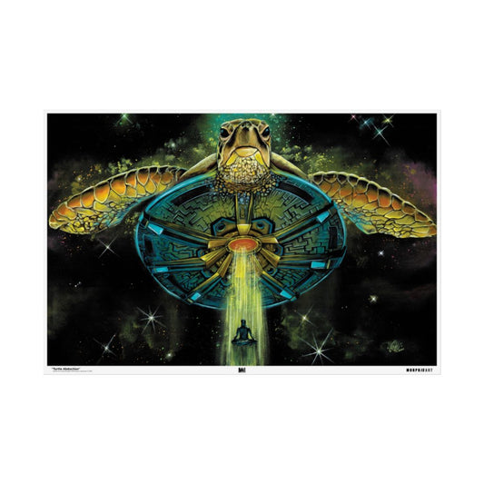 Turtle Abduction poster front view