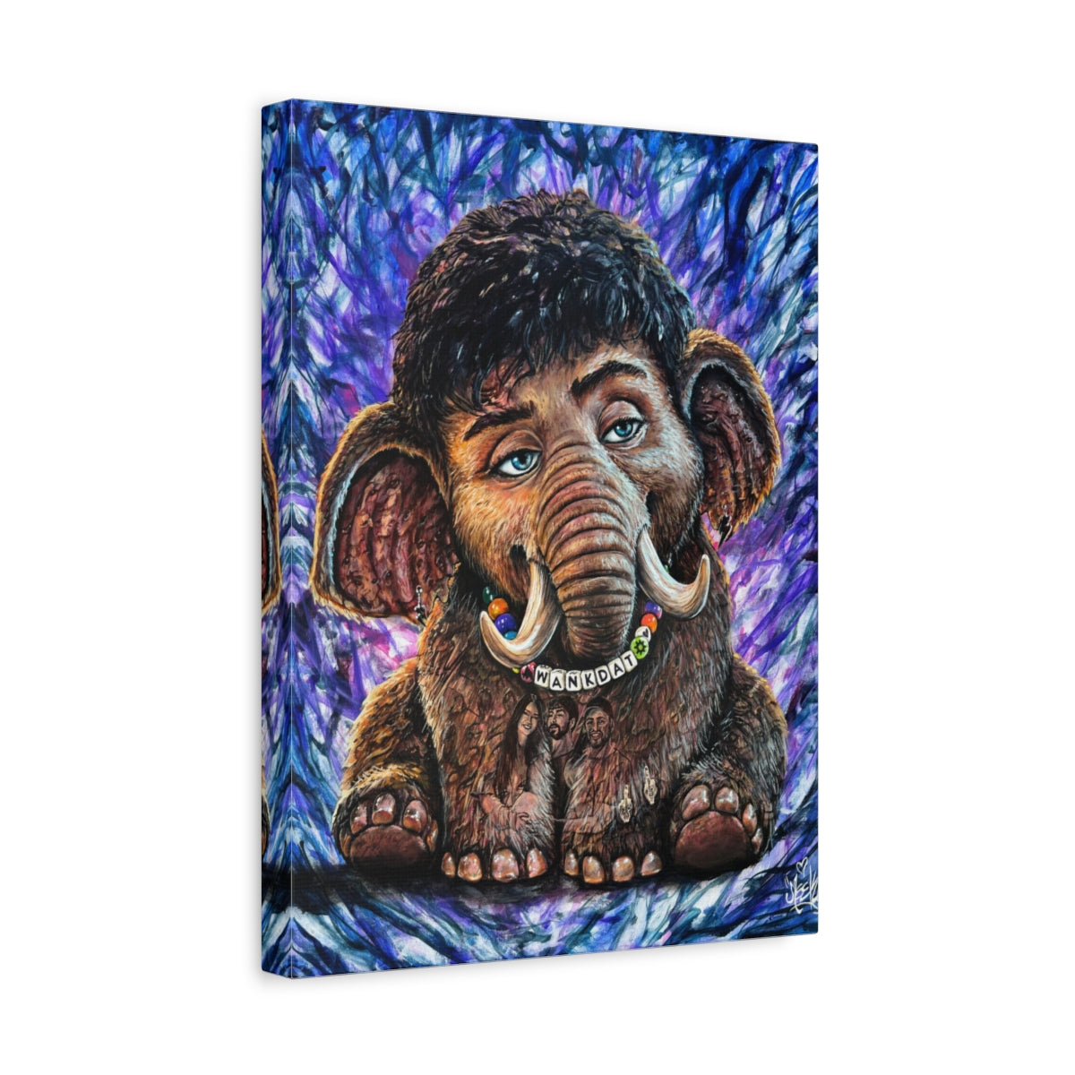 Wankdat canvas side view