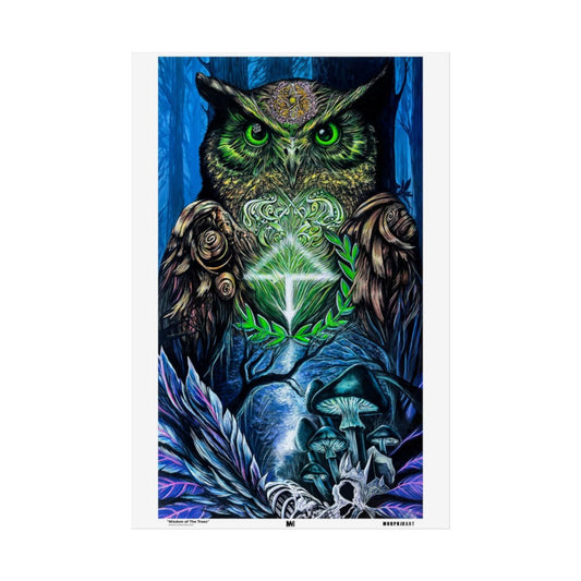 Wisdom of The Trees poster front view