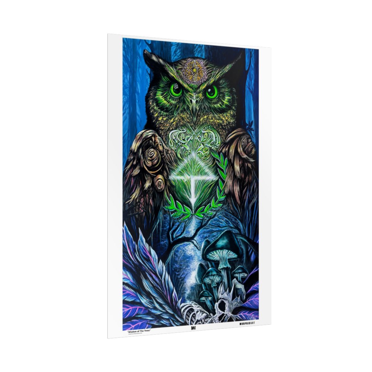 Wisdom of The Trees poster side view