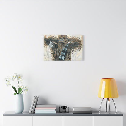 Wookie Meditation 24″ x 16″ (Horizontal) / 1.25" wall view