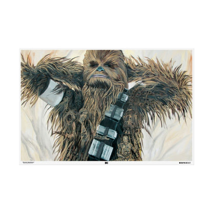 Wookie Meditation poster front view