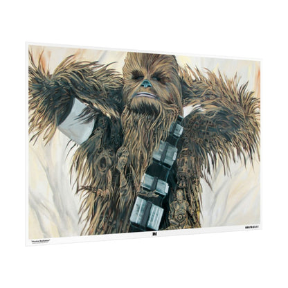 Wookie Meditation poster side view