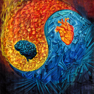 Heart Mind Coherence Painting By Morphis Art