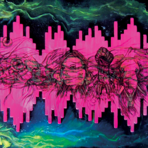 Bass Wave (Left) Painting by Morphis Art